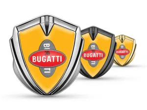 Bugatti 3D Emblem Abzeichen Sportlicher Stil Hochwertig 3D